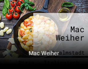 Mac Weiher online reservieren
