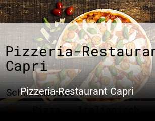 Jetzt bei Pizzeria-Restaurant Capri einen Tisch reservieren