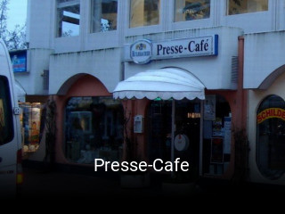 Presse-Cafe tisch reservieren