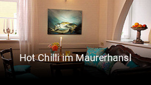Hot Chilli im Maurerhansl online reservieren