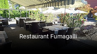 Jetzt bei Restaurant Fumagalli einen Tisch reservieren