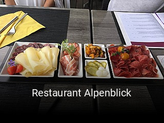 Restaurant Alpenblick tisch buchen