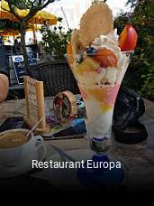 Restaurant Europa tisch buchen