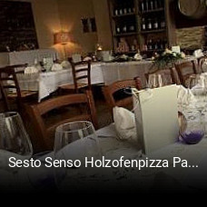Jetzt bei Sesto Senso Holzofenpizza Pasta Bar einen Tisch reservieren