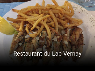 Restaurant du Lac Vernay tisch buchen