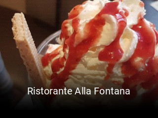 Ristorante Alla Fontana online reservieren