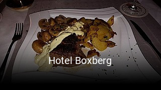Hotel Boxberg tisch reservieren