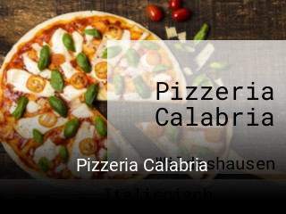 Pizzeria Calabria online reservieren