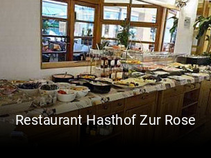Restaurant Hasthof Zur Rose reservieren