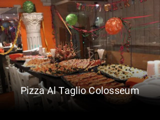 Pizza Al Taglio Colosseum tisch reservieren