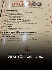 Balkan-Grill Zum Brunnen tisch reservieren