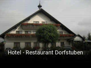 Hotel - Restaurant Dorfstuben reservieren