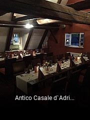 Jetzt bei Antico Casale d`Adriano einen Tisch reservieren