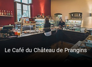 Jetzt bei Le Café du Château de Prangins einen Tisch reservieren
