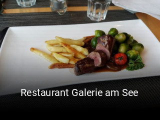 Restaurant Galerie am See online reservieren