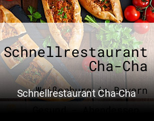 Schnellrestaurant Cha-Cha reservieren