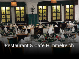 Restaurant & Cafe Himmelreich reservieren