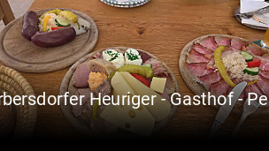 Jetzt bei Perbersdorfer Heuriger - Gasthof - Pension einen Tisch reservieren