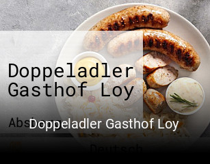 Doppeladler Gasthof Loy online reservieren