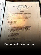 Restaurant Hammermeier reservieren
