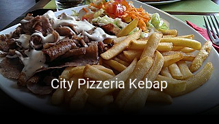 City Pizzeria Kebap tisch buchen