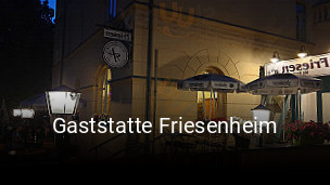 Gaststatte Friesenheim tisch reservieren