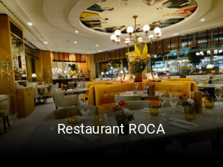Restaurant ROCA tisch buchen
