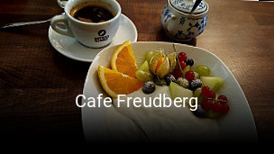 Jetzt bei Cafe Freudberg einen Tisch reservieren