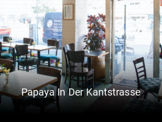 Jetzt bei Papaya In Der Kantstrasse einen Tisch reservieren