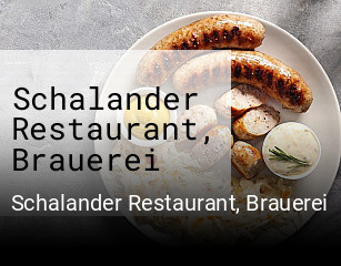 Jetzt bei Schalander Restaurant, Brauerei einen Tisch reservieren