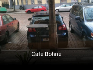 Jetzt bei Cafe Bohne einen Tisch reservieren