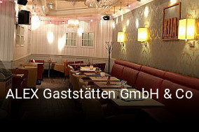 Jetzt bei ALEX Gaststätten GmbH & Co einen Tisch reservieren