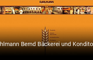 Jetzt bei Dahlmann Bernd Bäckerei und Konditorei einen Tisch reservieren