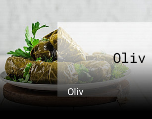 Jetzt bei Oliv einen Tisch reservieren