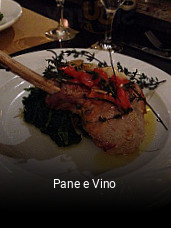 Jetzt bei Pane e Vino einen Tisch reservieren