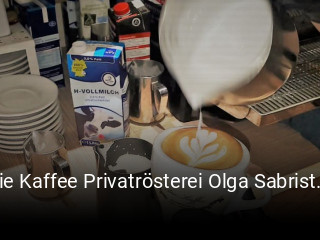 Die Kaffee Privatrösterei Olga Sabristova reservieren