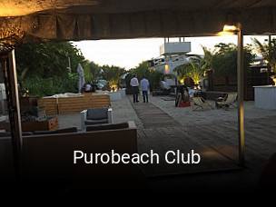 Jetzt bei Purobeach Club einen Tisch reservieren