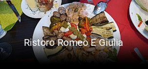 Jetzt bei Ristoro Romeo E Giulia einen Tisch reservieren