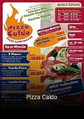 Jetzt bei Pizza Caldo einen Tisch reservieren