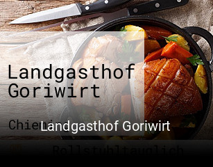 Landgasthof Goriwirt online reservieren