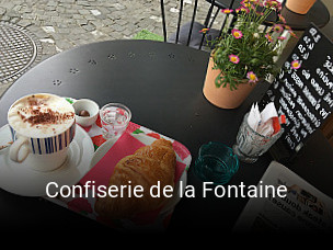 Confiserie de la Fontaine online reservieren