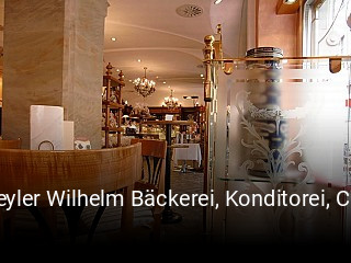 Feyler Wilhelm Bäckerei, Konditorei, Cafe tisch buchen