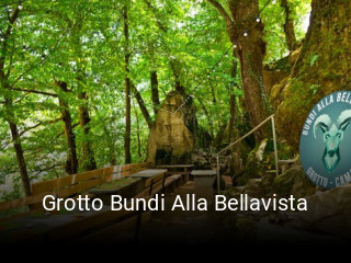 Grotto Bundi Alla Bellavista tisch buchen