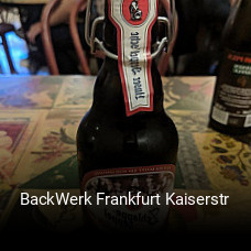 BackWerk Frankfurt Kaiserstr tisch reservieren