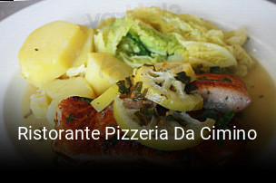 Jetzt bei Ristorante Pizzeria Da Cimino einen Tisch reservieren