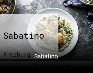 Jetzt bei Sabatino einen Tisch reservieren