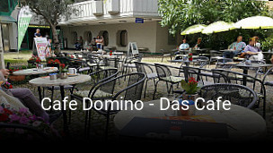 Cafe Domino - Das Cafe tisch reservieren