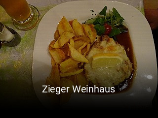 Zieger Weinhaus online reservieren
