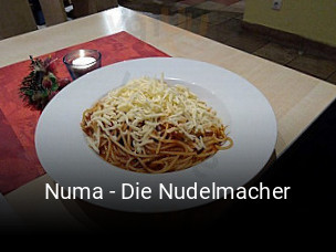 Numa - Die Nudelmacher online reservieren