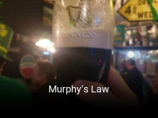 Jetzt bei Murphy's Law einen Tisch reservieren